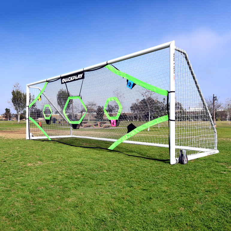 Target Net Pro voor full -size doelpunten 7.3x2.4m (excl. Doel)
