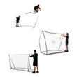 Kickster 2 in 1 voetbaldoel / voetbalrebounder 2,4 m x 1,5 m