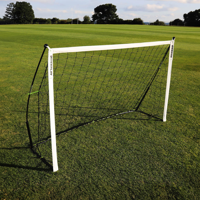 Kickster 2 in 1 voetbaldoel / voetbalrebounder 2,4 m x 1,5 m