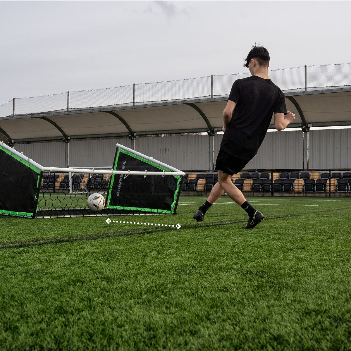 TEKKERS GS Trainer 3-in-1 Goal, Rebounder & Wall