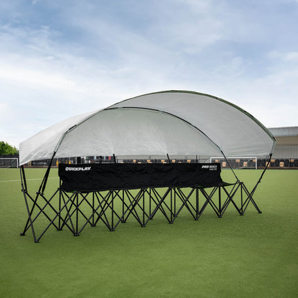 QUICKPLAY PRO BENCH Shelter Subs Bench with Canopy