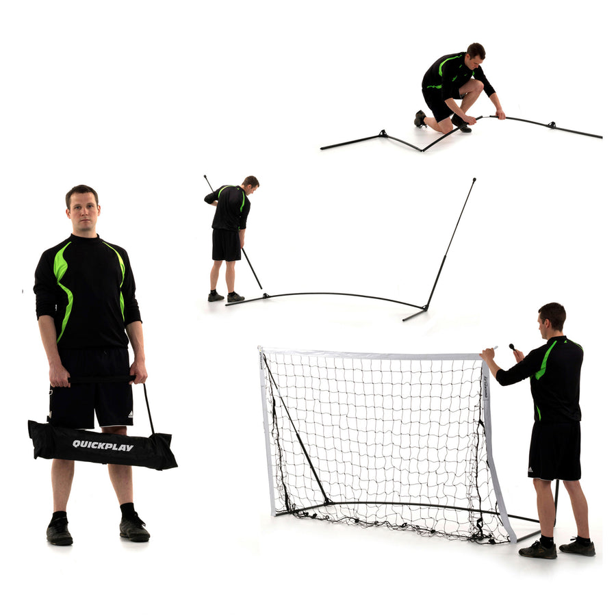 KICKSTER Portable Football Goal 150 x 100 cm