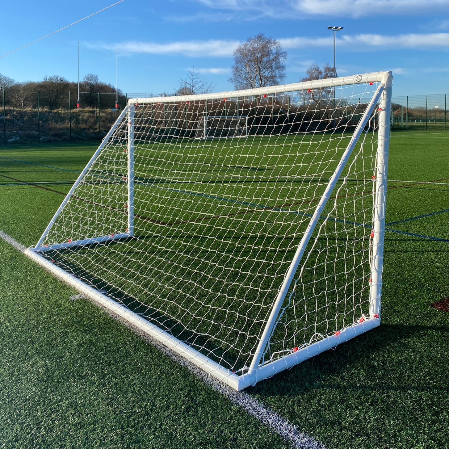 Q-FOLD Folding Football Goal 370 x 180 cm