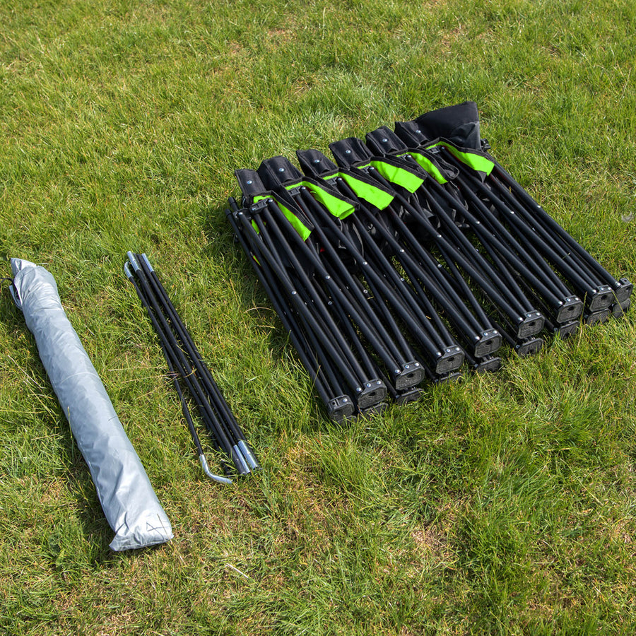 PRO Bench Shelter 6 Seat Subs Bench with Canopy
