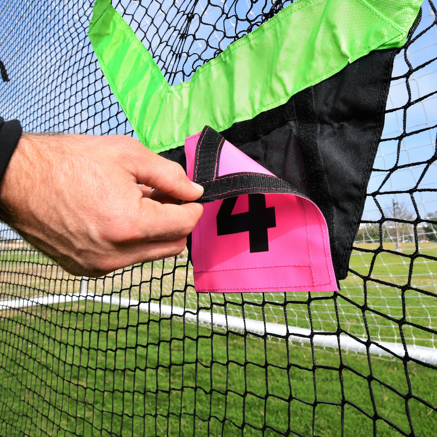 TARGET Net Pro for full-size goals 730 x 240 cm (excl. goal)