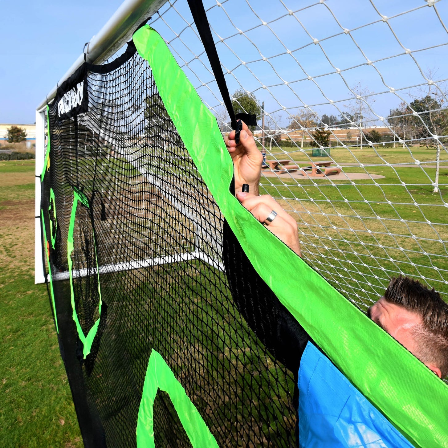 TARGET Net Pro for full-size goals 730 x 240 cm (excl. goal)