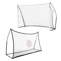 KICKSTER 2 in 1 Football Goal / Football Rebounder 2.4m x 1.5m