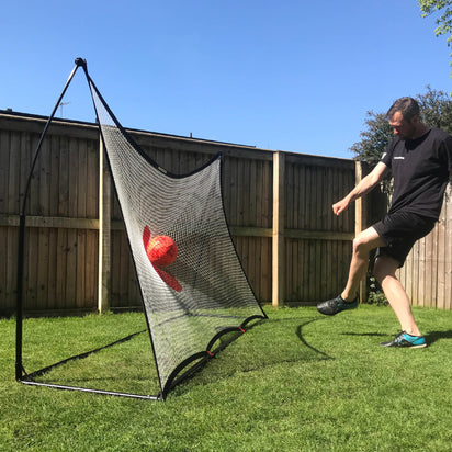 KICKSTER 2 in 1 Football Goal / Football Rebounder 2.4m x 1.5m