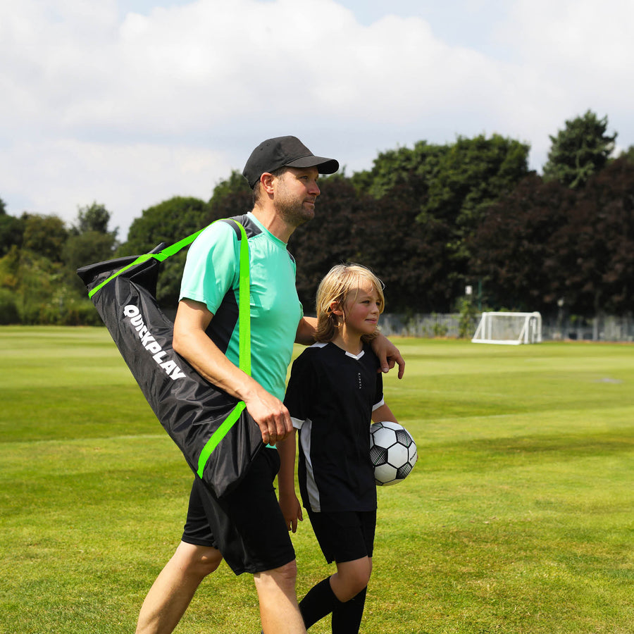 KICKSTER 2-in-1 Football Goal / Football Rebounder 240 x 150 cm