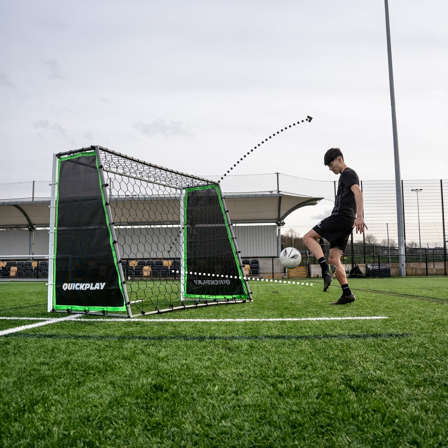 TEKKERS GS Trainer 3-in-1 Goal, Rebounder & Wall