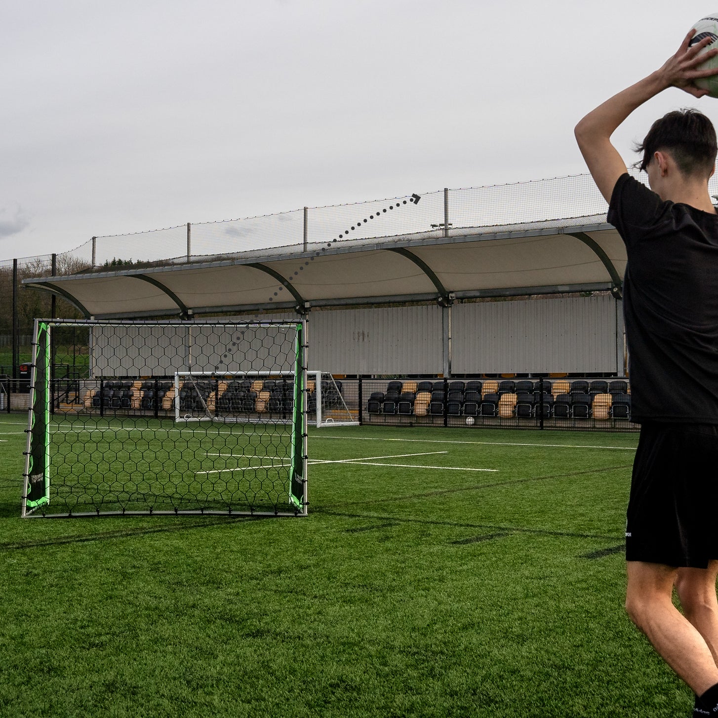 TEKKERS GS Trainer 3-in-1 Goal, Rebounder & Wall