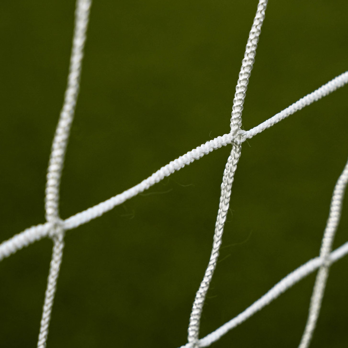 GS Series Futsal Goal 300 x 200 cm close-up of the white net mesh.