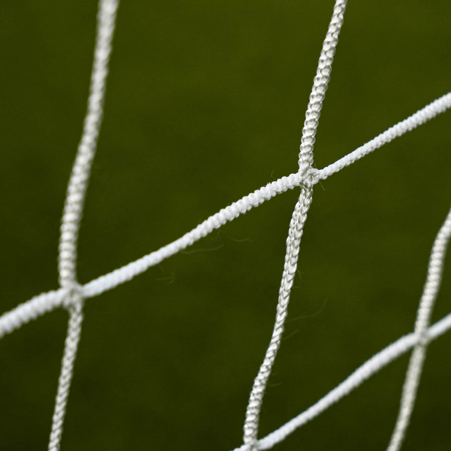 GS Series Futsal Goal 300 x 200 cm close-up of the white net mesh.