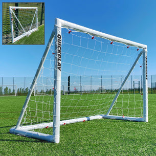 Q-FOLD Folding Football Goal 180 x 120 cm