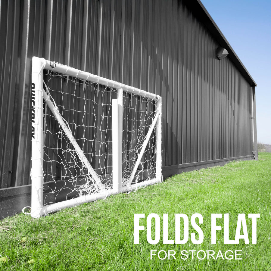 Q-FOLD Folding Football Goal 180 x 120 cm
