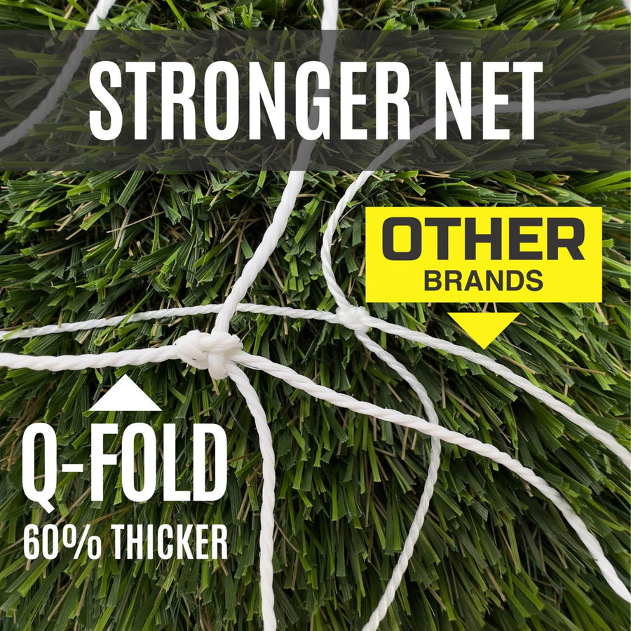 Q-FOLD Folding Football Goal 180 x 120 cm