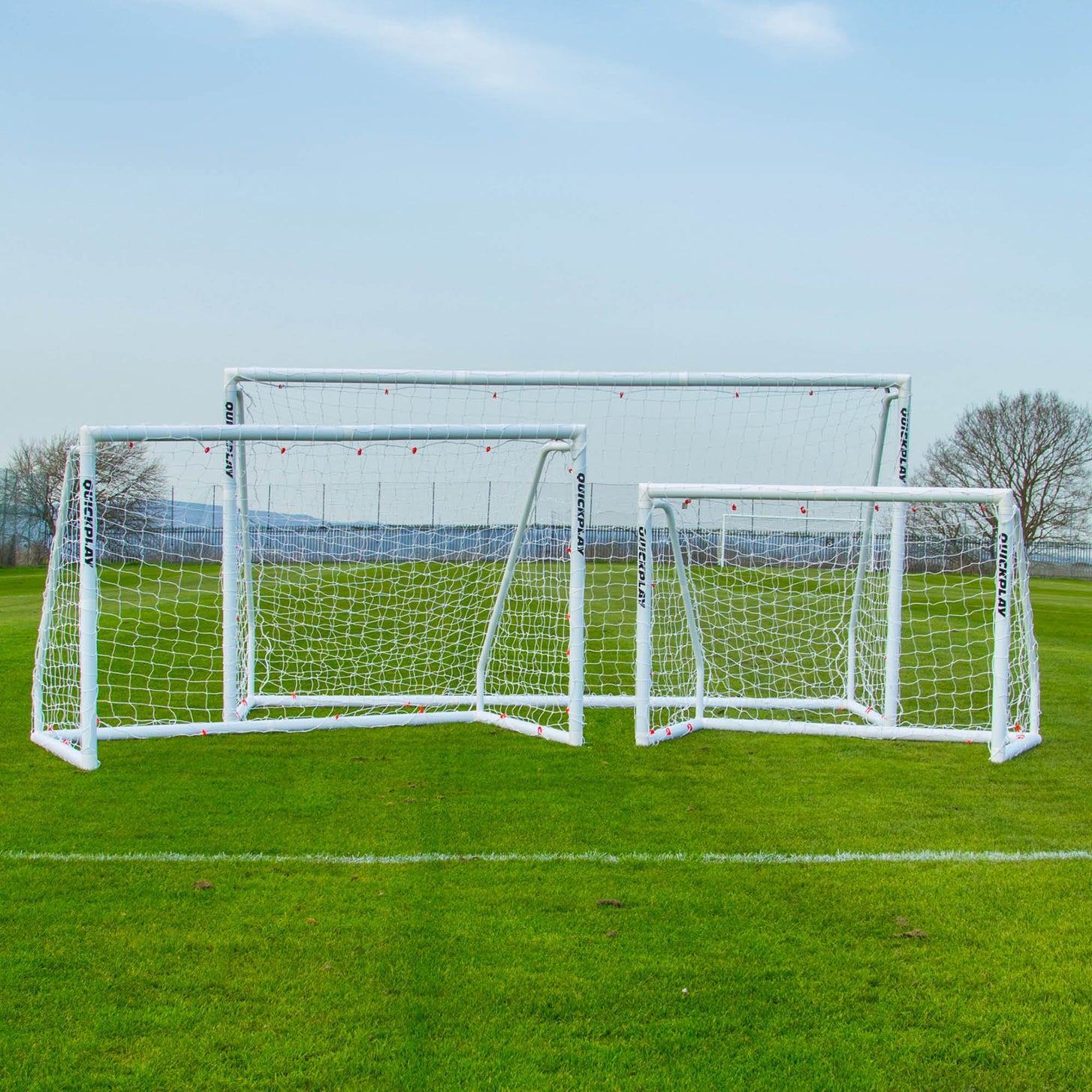 Q-FOLD Match Folding Futsal Goal 300 x 200 cm