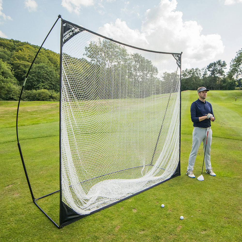 Red de golpeo de golf QUICK-HIT 2,4 m x 2,4 m