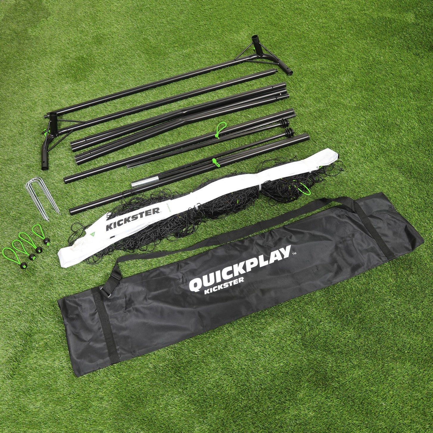 KICKSTER Portable Football Goal 370 x 180 cm